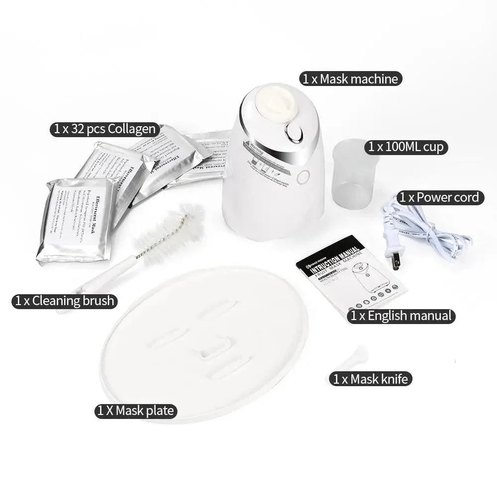 Intelligent Facial Mask Maker Machine – Collagen Fruit & Vegetable DIY Masks