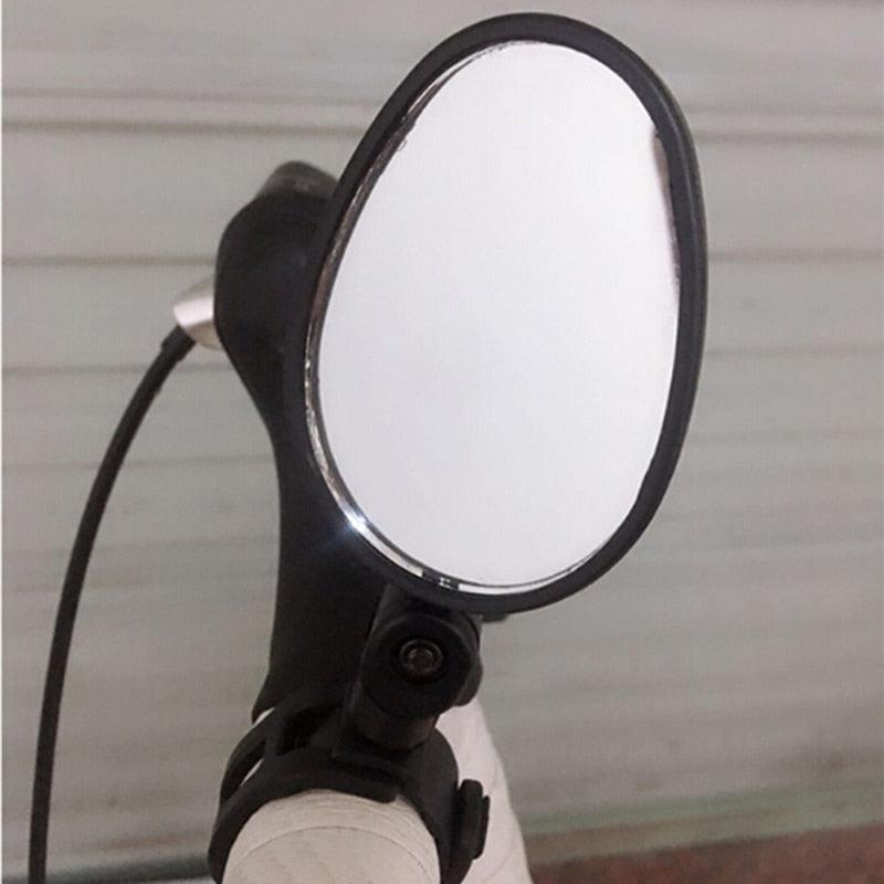 2Pcs Bicycle Mirror Universal Handlebar Rearview Mirror 360 Degree Rotate For Bike Bicycle Cycling Accessories Wide Angle Convex Mirror Adjustable Rotatable Handlebar For Mountain Bike Off Road Bike and Fixed Gear Bike Handlebars