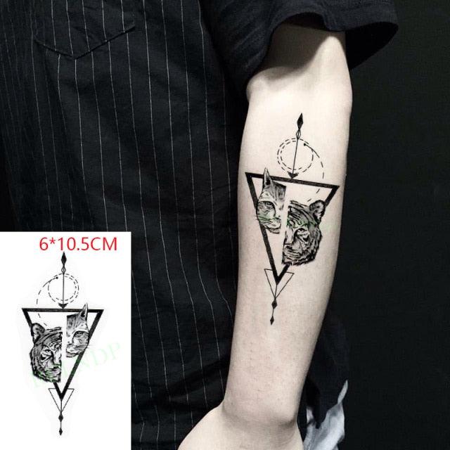 Different Small Waterproof Temporary Tattoo Sticker Cute Tatto Flash Tattoos Small Size Colorful Design for Kids Mens Womens