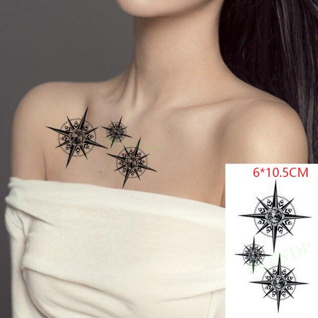 Different Small Waterproof Temporary Tattoo Sticker Cute Tatto Flash Tattoos Small Size Colorful Design for Kids Mens Womens