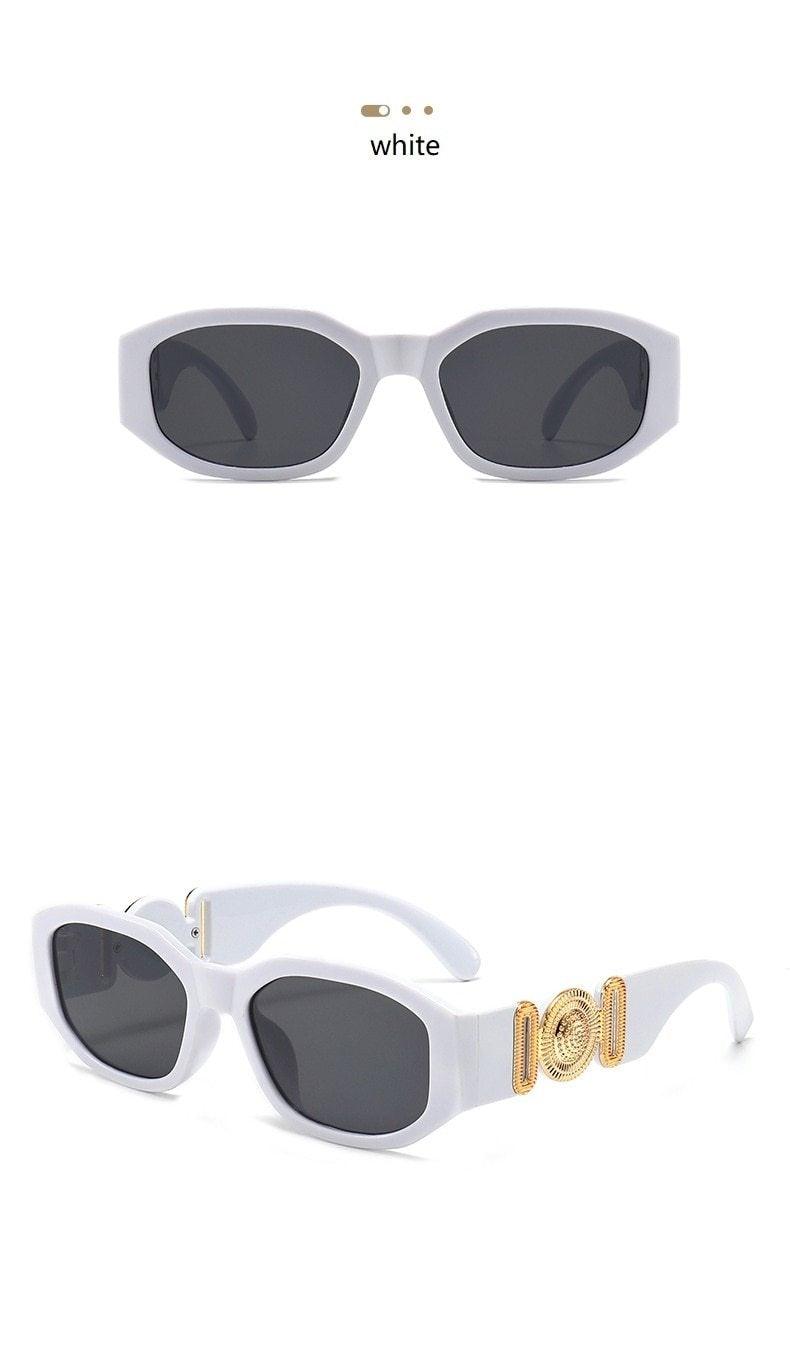 Small Rectangle Shape Sunglasses For Men & Women New Square Shape Sun Glasses For Traveling Decent Shades Vintage & Retro Style Sunglasses For Men & Women