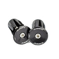 Mini Lightweight Lock Mountain Bicycle Grip Handlebar End Cap Handle Bar Grips End Plugs Mountain Bike Road Bicycle One Pair Bike Handlebar End Plugs Aluminum Alloy Expansion Handlebar Grips Cap