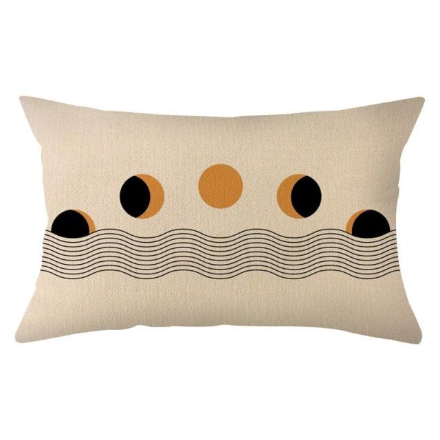 Rectangle Cushion Cover Cotton Fine Linen Pillowcase Brilliant Decorative Lined Linen Comfortable Cushion Covers Throw Pillow Cases For Sofa Pillows Baby Family Home Accessories