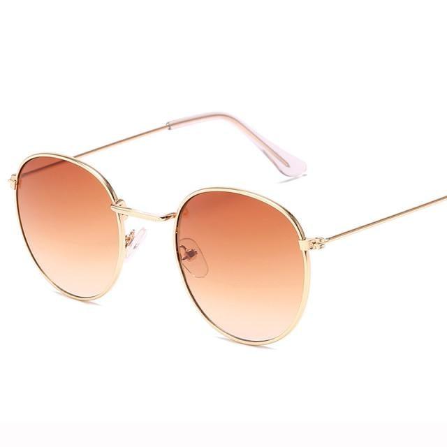 Round Sunglasses Fashionable Retro Sunglasses For Men New Round Shape Vintage Glasses for Men Women New Luxury Style Sunglasses For Men New Stylish Small Size Sunglasses