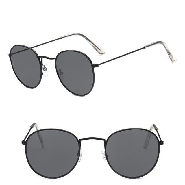 Round Sunglasses Fashionable Retro Sunglasses For Men New Round Shape Vintage Glasses for Men Women New Luxury Style Sunglasses For Men New Stylish Small Size Sunglasses