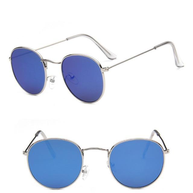 Round Sunglasses Fashionable Retro Sunglasses For Men New Round Shape Vintage Glasses for Men Women New Luxury Style Sunglasses For Men New Stylish Small Size Sunglasses