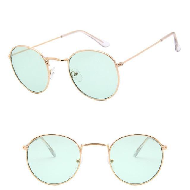 Round Sunglasses Fashionable Retro Sunglasses For Men New Round Shape Vintage Glasses for Men Women New Luxury Style Sunglasses For Men New Stylish Small Size Sunglasses