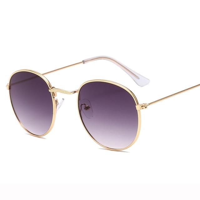 Round Sunglasses Fashionable Retro Sunglasses For Men New Round Shape Vintage Glasses for Men Women New Luxury Style Sunglasses For Men New Stylish Small Size Sunglasses