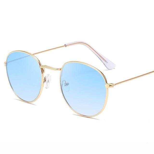 Round Sunglasses Fashionable Retro Sunglasses For Men New Round Shape Vintage Glasses for Men Women New Luxury Style Sunglasses For Men New Stylish Small Size Sunglasses