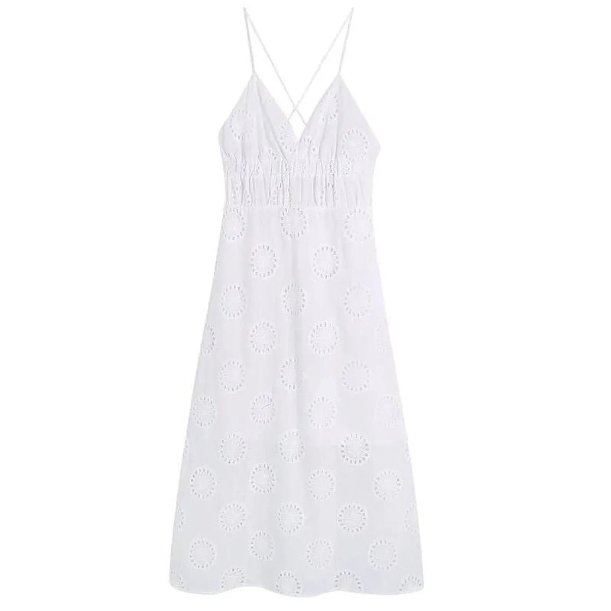 Sexy Backless Lace Dress
