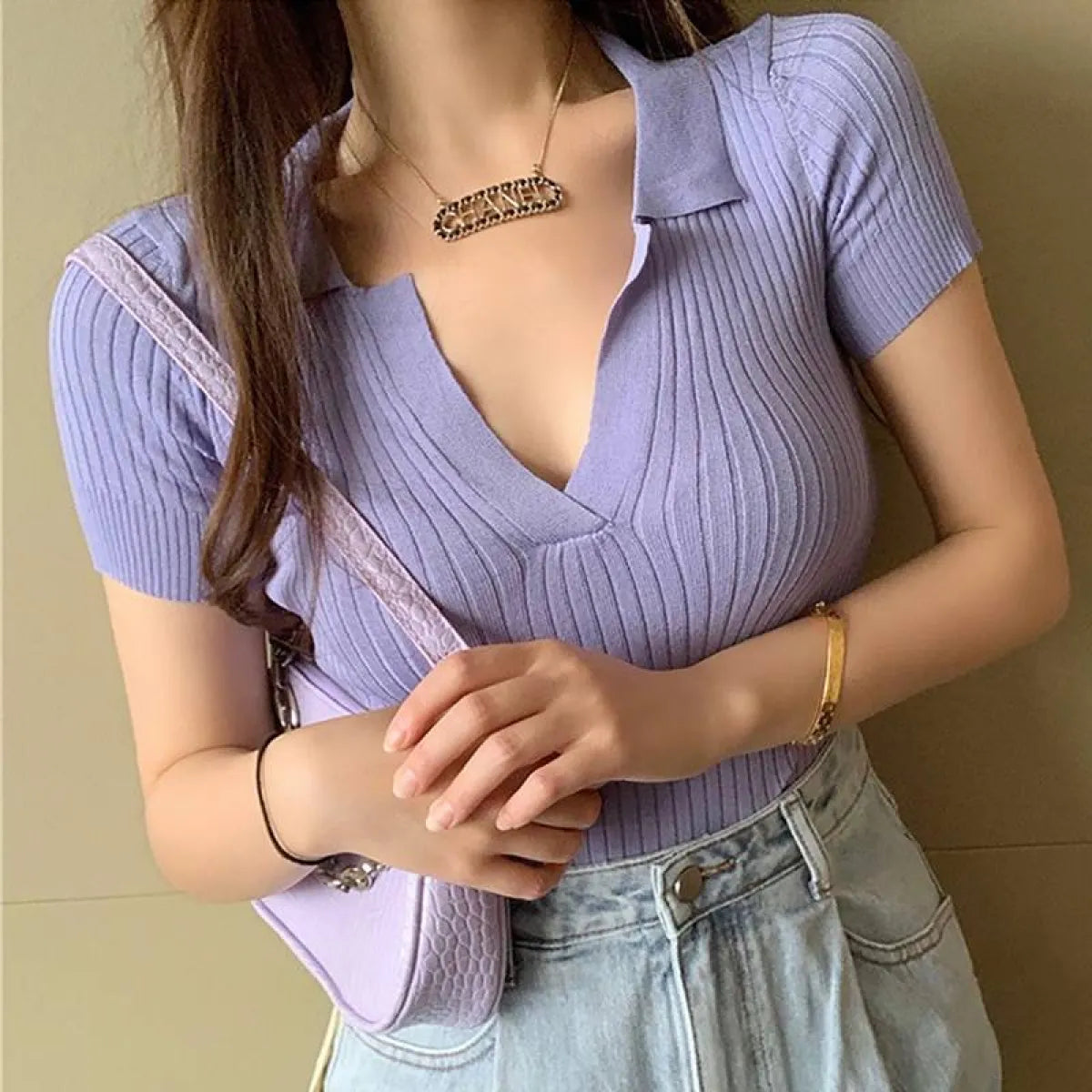 Women's Short Sleeved Polo
