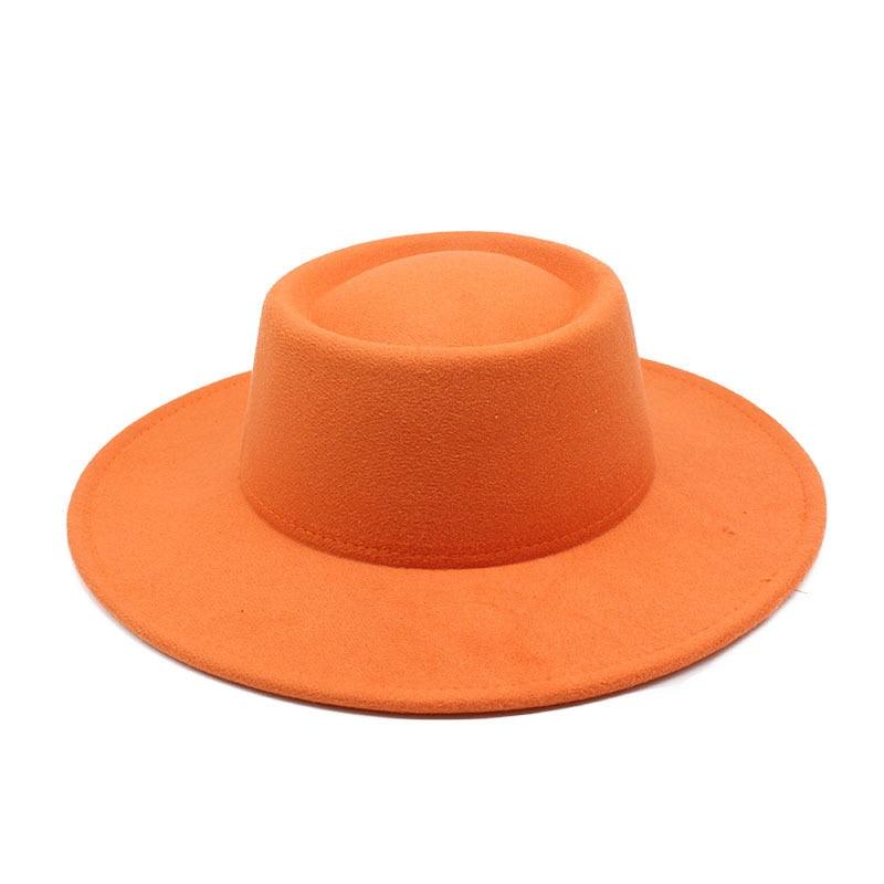 Simple Classic Unisex Fedora Hats Men Women Wide Brim Wool Jazz Hats Elegant Fedoras Hat for Women Lady Wide Brim Autumn Winter Cap Vintage Style Dress Formal Hat For Various Occasions 56-58CM