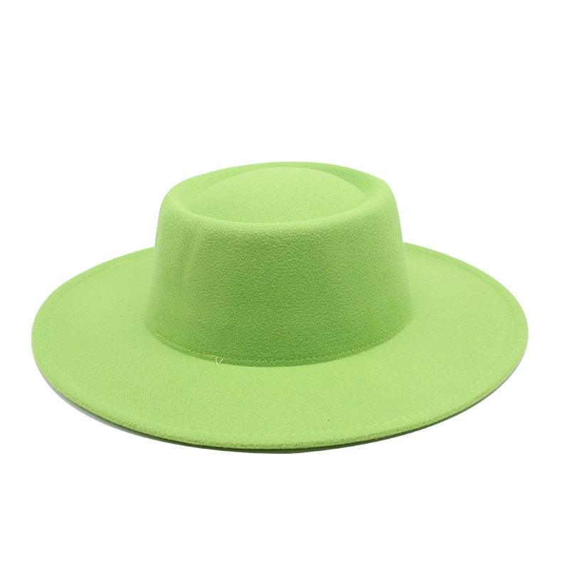 Simple Classic Unisex Fedora Hats Men Women Wide Brim Wool Jazz Hats Elegant Fedoras Hat for Women Lady Wide Brim Autumn Winter Cap Vintage Style Dress Formal Hat For Various Occasions 56-58CM