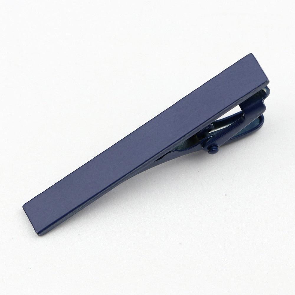 Simple Tie Clip For Men New Classic Fashion Quality Metal Fashion Solid Color Tie  Clips Men's Tie Clip Clothing Accessories Bright Colorful Practical Necktie Clasp Elegant Suit Accessories Comfortable Lightweight Tie Clips