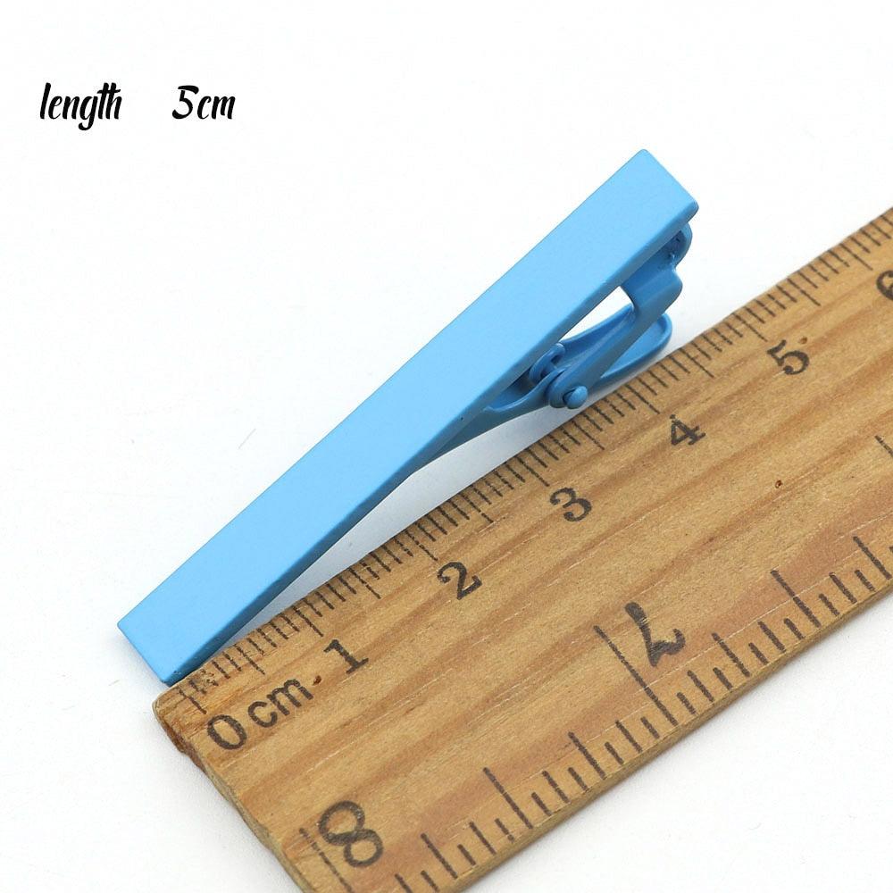 Simple Tie Clip For Men New Classic Fashion Quality Metal Fashion Solid Color Tie  Clips Men's Tie Clip Clothing Accessories Bright Colorful Practical Necktie Clasp Elegant Suit Accessories Comfortable Lightweight Tie Clips