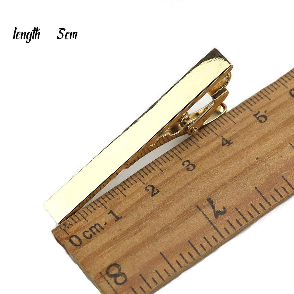 Simple Tie Clip For Men New Classic Fashion Quality Metal Fashion Solid Color Tie  Clips Men's Tie Clip Clothing Accessories Bright Colorful Practical Necktie Clasp Elegant Suit Accessories Comfortable Lightweight Tie Clips