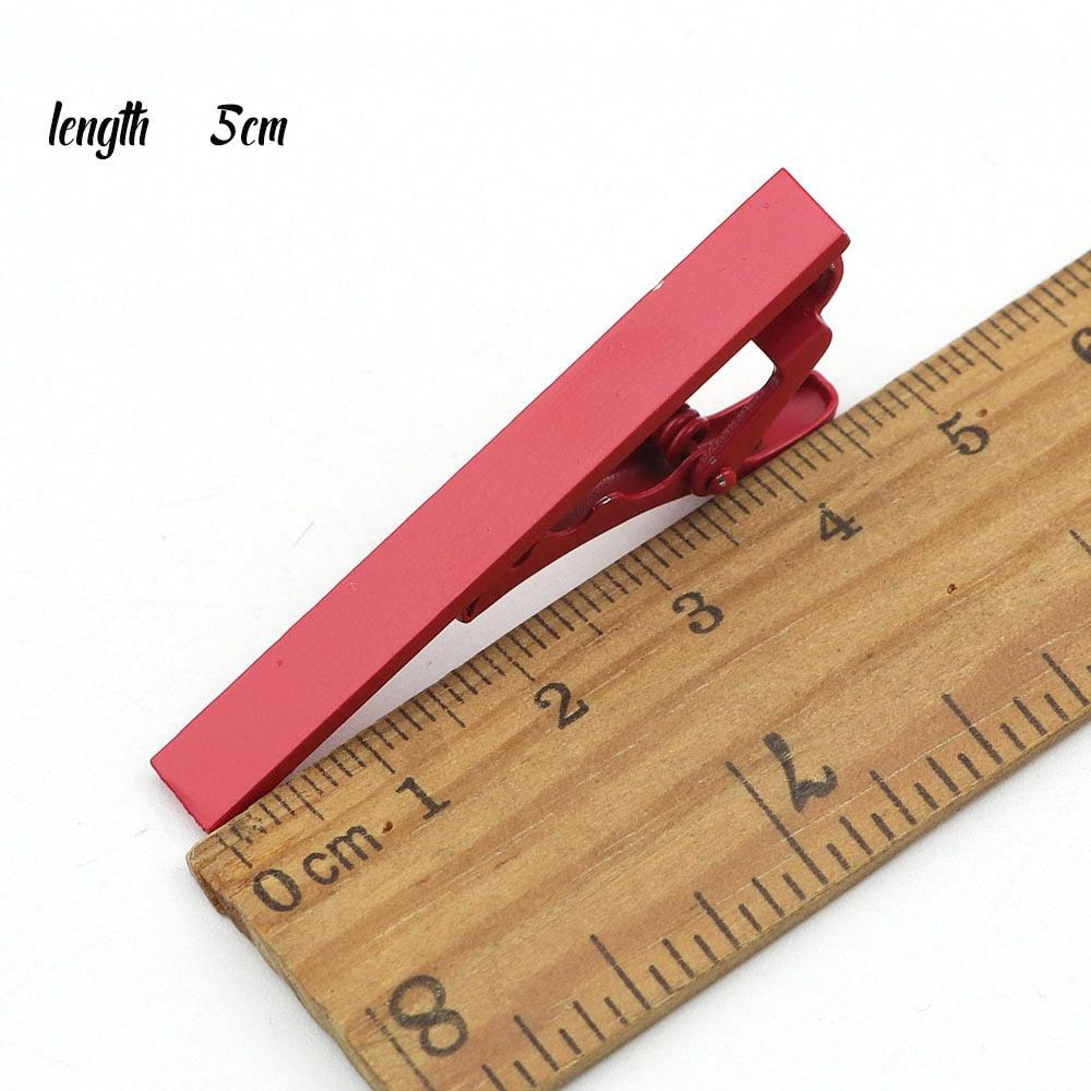 Simple Tie Clip For Men New Classic Fashion Quality Metal Fashion Solid Color Tie  Clips Men's Tie Clip Clothing Accessories Bright Colorful Practical Necktie Clasp Elegant Suit Accessories Comfortable Lightweight Tie Clips