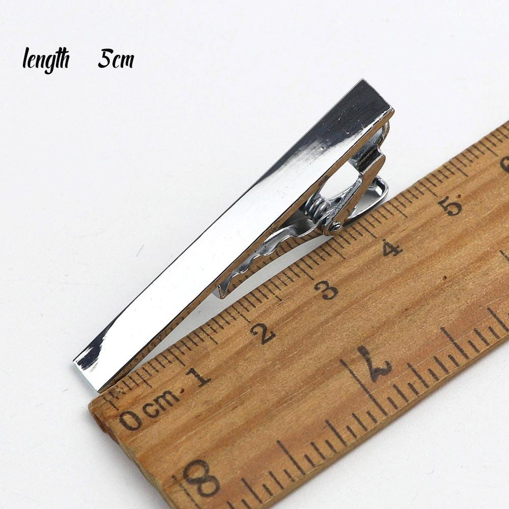 Simple Tie Clip For Men New Classic Fashion Quality Metal Fashion Solid Color Tie  Clips Men's Tie Clip Clothing Accessories Bright Colorful Practical Necktie Clasp Elegant Suit Accessories Comfortable Lightweight Tie Clips