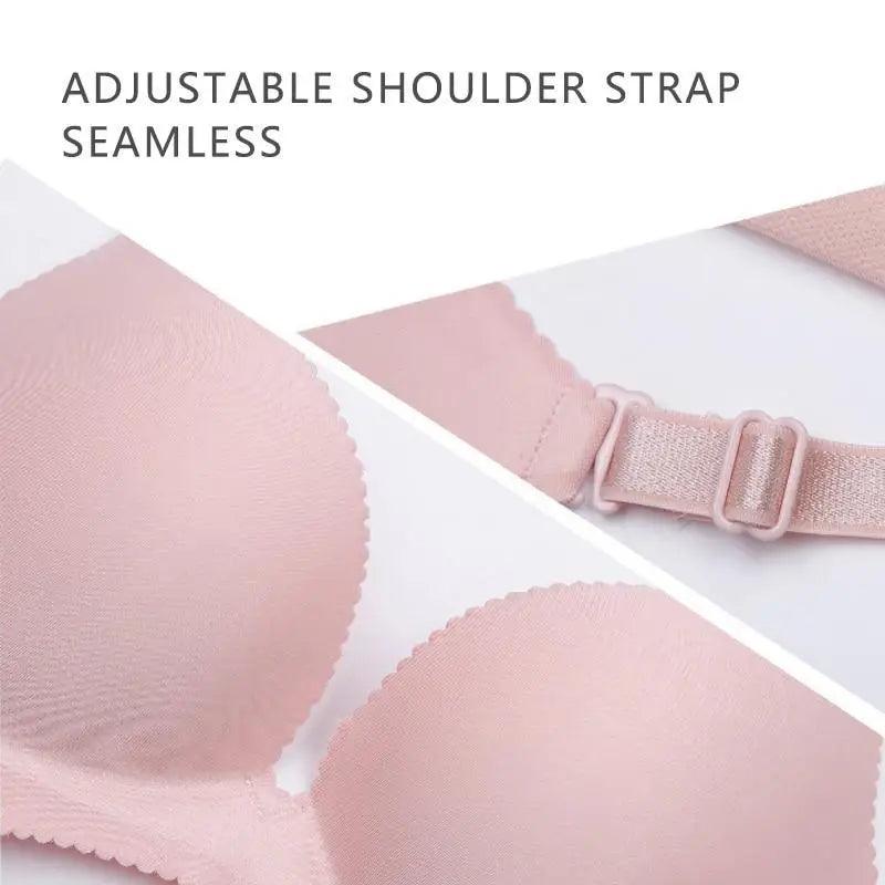 Sizzling Deep U Cup Bras For Women And Girls Push Up Bras Seamless Backless Intimates Female Underwear