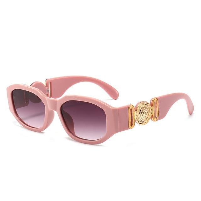 Small Rectangle Shape Sunglasses For Men & Women New Square Shape Sun Glasses For Traveling Decent Shades Vintage & Retro Style Sunglasses For Men & Women