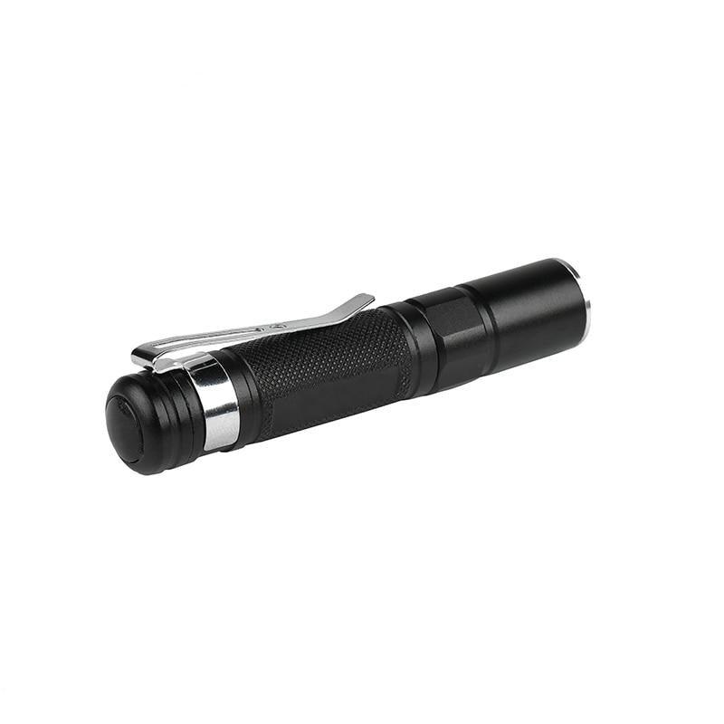 Tactical Adjustable Flashlight Super Bright LED Mini Flashlights With Belt Clip Waterproof Zoomable Mini Brightest Best Flashlights Portable Torch Powerful For  Hiking Camping