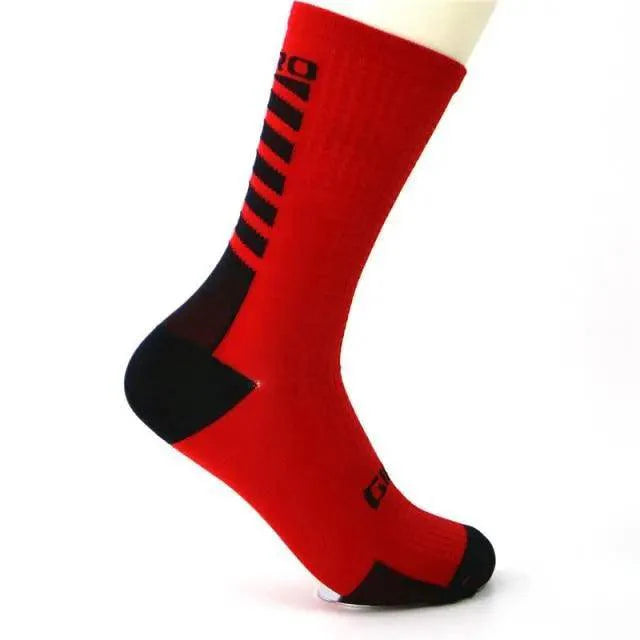 Trendy Men Women Sport Cycling Riding Socks Colorful Basketball Climbing Running Socks Vintage Breathable Bike Socks Sports Socks Athletic Socks For Running Cycling Basketball Hiking