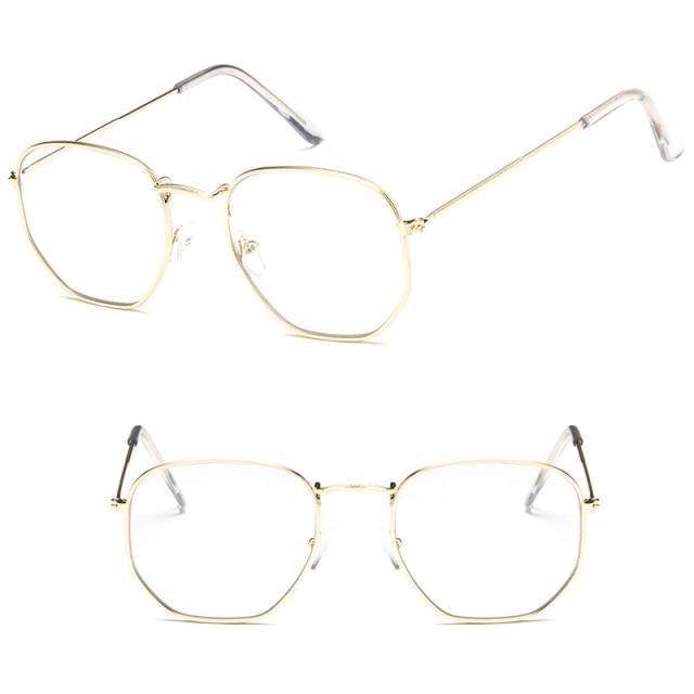 Trendy Oversized Square Metal Frame Sunglasses for Women Men Colorful Mirror Large Eyeglasses For Women Men New Stylish UV400 Sunglasses For Men