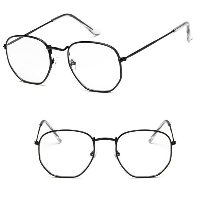 Trendy Oversized Square Metal Frame Sunglasses for Women Men Colorful Mirror Large Eyeglasses For Women Men New Stylish UV400 Sunglasses For Men