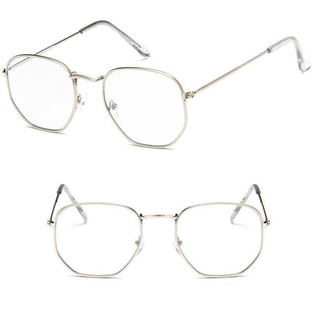 Trendy Oversized Square Metal Frame Sunglasses for Women Men Colorful Mirror Large Eyeglasses For Women Men New Stylish UV400 Sunglasses For Men