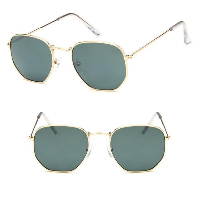 Trendy Oversized Square Metal Frame Sunglasses for Women Men Colorful Mirror Large Eyeglasses For Women Men New Stylish UV400 Sunglasses For Men