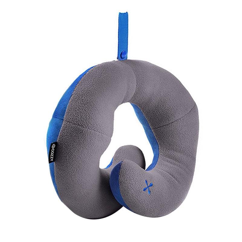 U Shape Memory Foam Travel Car Neck Pillows Ease Fatigue Cushion Black Rose Red And Gray Color Headrest Comfortable Memory Foam 360 Degree Surrounding Design Provides Full Neck and Chin Support. Compressible and Easy to Carry For Auto Office Pillow