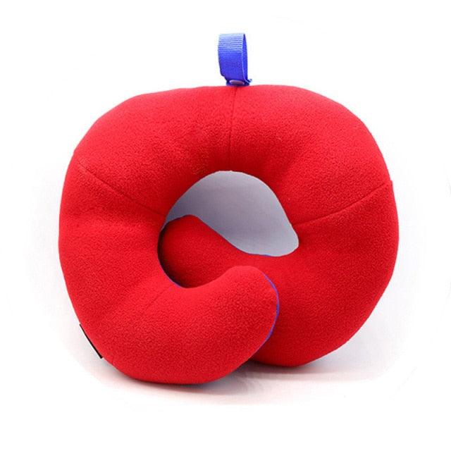 U Shape Memory Foam Travel Car Neck Pillows Ease Fatigue Cushion Black Rose Red And Gray Color Headrest Comfortable Memory Foam 360 Degree Surrounding Design Provides Full Neck and Chin Support. Compressible and Easy to Carry For Auto Office Pillow