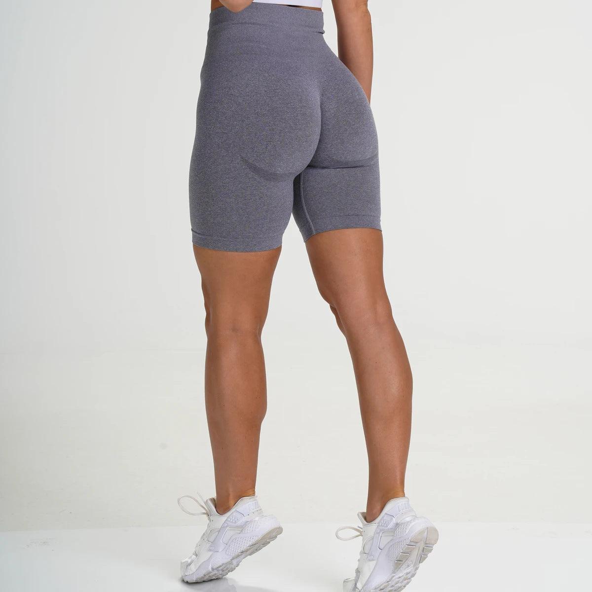 Ultra Soft Women Seamless Leggings Female Sport Slim Shorts Tight Fitness High Waist Women Clothing Gym Workout Pants Athletic Female Pants For Workout