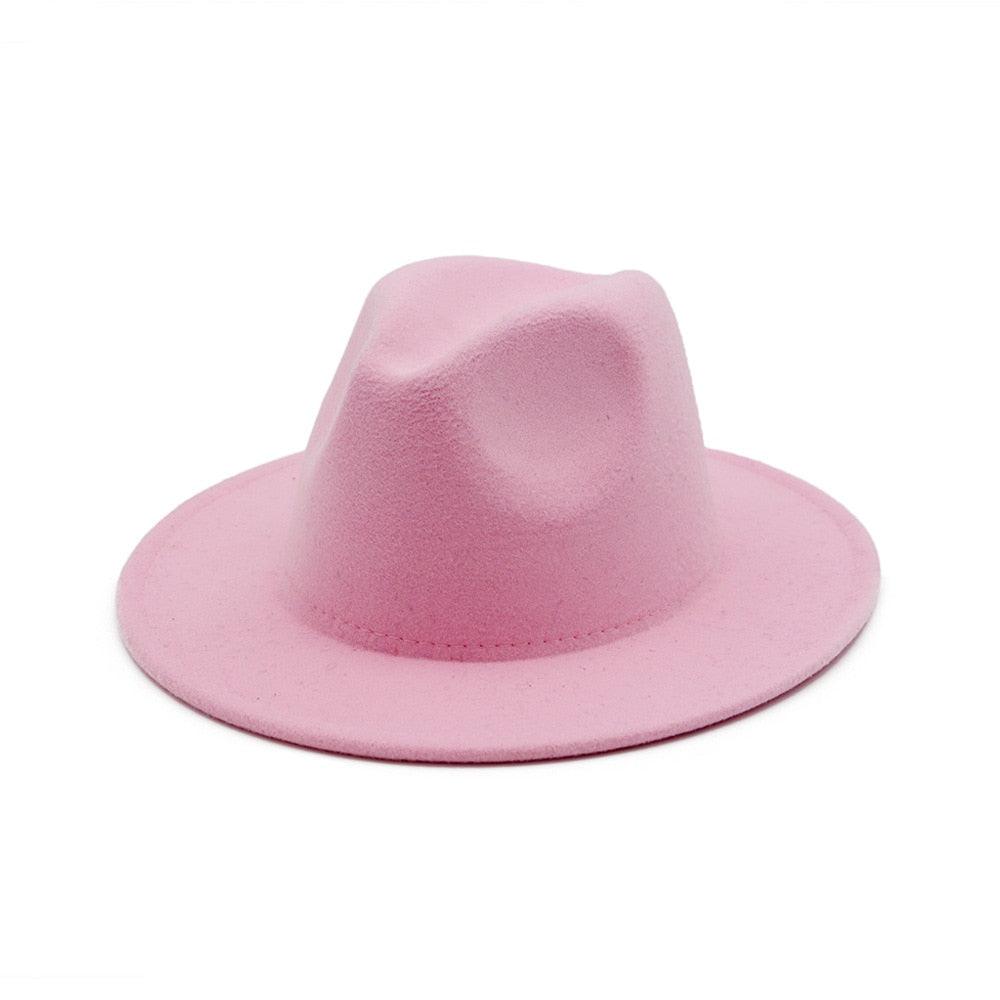 Unisex Fashion Solid Color Large Woolen Hat New Hat Fedora For Men Hats For Women Simple Modern Style Hat Autumn Fashion Hat Winter Multicolor Hat 58-61cm