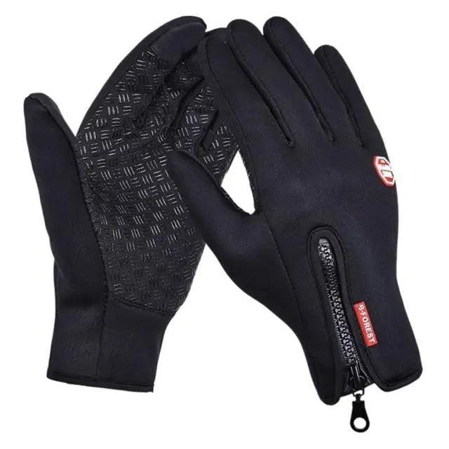 Unisex Stylish Colored Outdoor Waterproof And Windproof Gloves Sports Breathable Non Slip Touch Screen Gloves For Men And Women