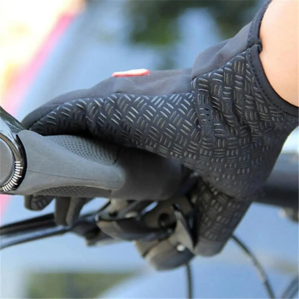 Unisex Stylish Colored Outdoor Waterproof And Windproof Gloves Sports Breathable Non Slip Touch Screen Gloves For Men And Women
