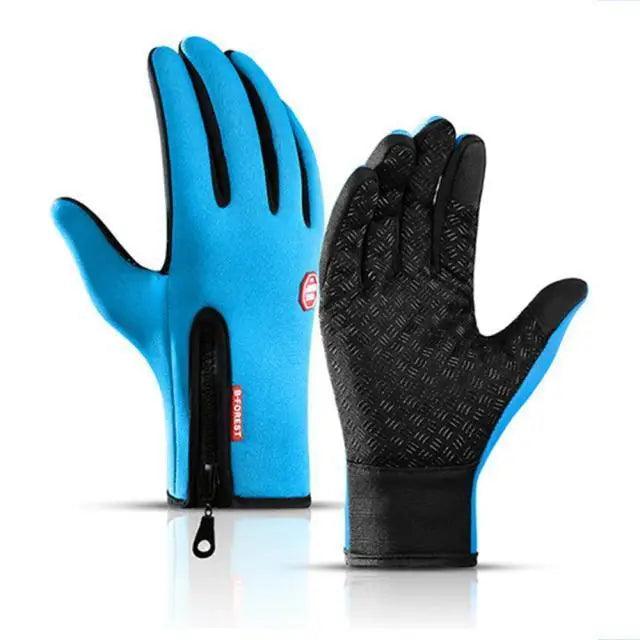Unisex Touchscreen Winter Thermal Warm Outdoor Gloves Sports Full Finger Fashion Colored Gloves For Men And Women