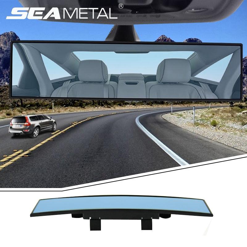 Universal Anti Glare Car Interior Rearview Mirror Interior Rearview Mirrors Car Mirror Interior Rearview Mirrors Universal Auto Rear View Mirror Anti-glare Wide-angle Surface Blue Mirror Auto Accessories Wide-angle Surface Blue Mirror