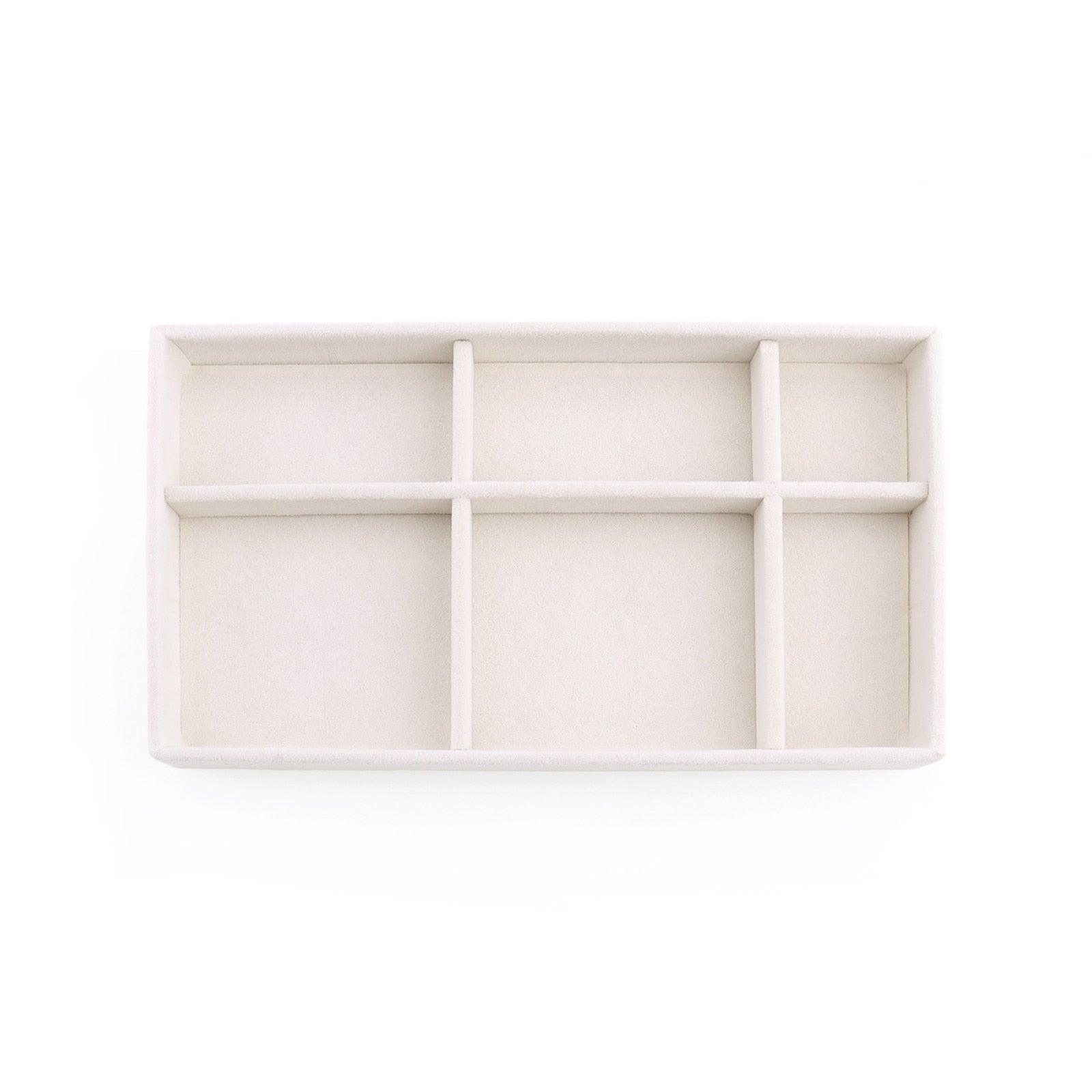 Velvet Jewelry Box Display Tray Drawer Storage Jewelry Holder For Ring Earrings Necklace Bracelet Soft Velvet Organizer Case Velvet Display Holder for Earrings Ring Bracelet Necklace