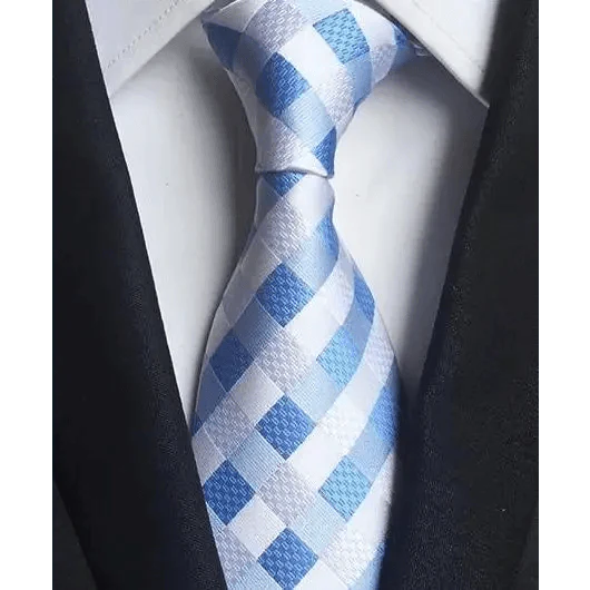 Vintage Business Neck Tie for Men Suit Wedding Party Necktie Formal Dress Classic Striped Men's tie 100% Silk Necktie For Men