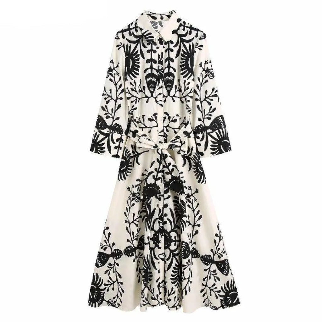 Vintage Floral Dress