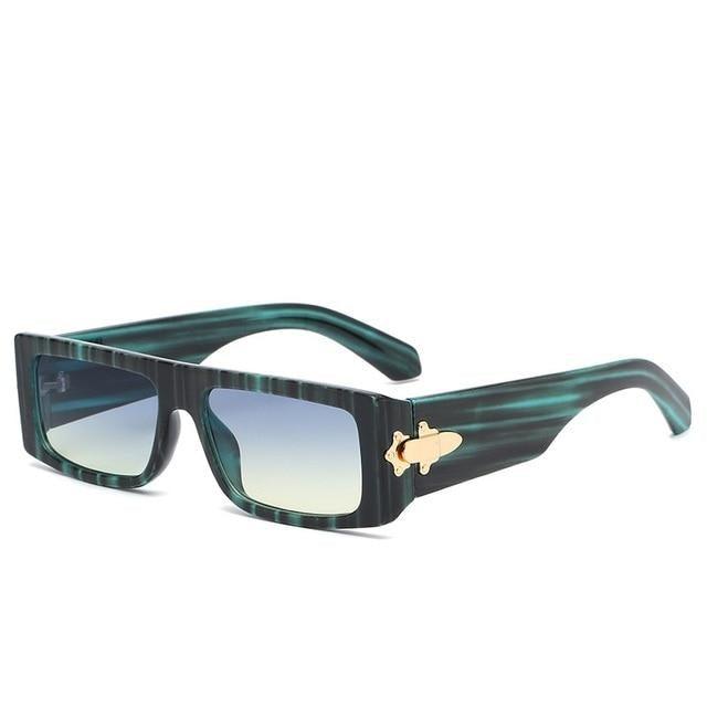 Vintage Polarized Sunglasses for Men Women Retro Square Sun Glasses Small & Rectangle Shape Sunglasses For Men & Women New Square Shape Sun Glasses In Luxury & Branded Style Traveling  Shades For Men & Women
