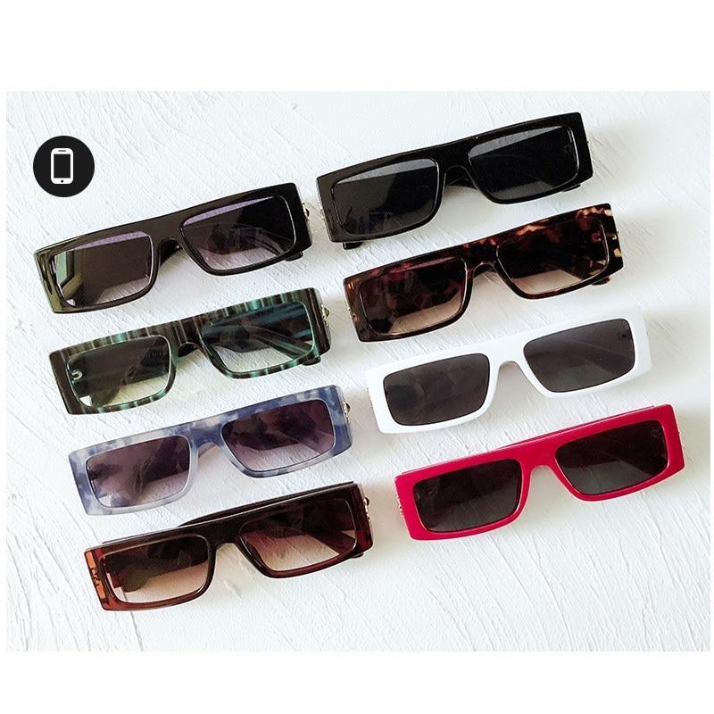 Vintage Polarized Sunglasses for Men Women Retro Square Sun Glasses Small & Rectangle Shape Sunglasses For Men & Women New Square Shape Sun Glasses In Luxury & Branded Style Traveling  Shades For Men & Women
