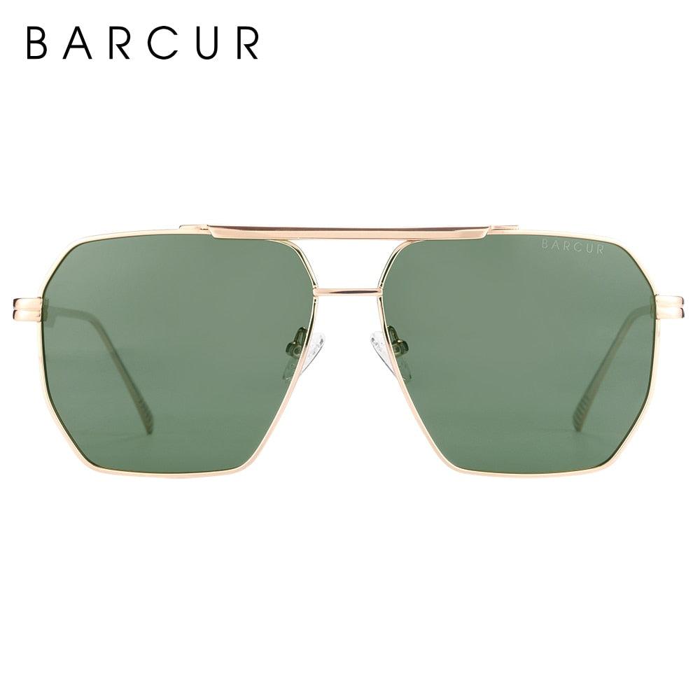 Vintage Retro Oversized BARCUR Big Frame Sunglasses for MenSun Glasses UV400 Large Vintage Retro Shades Eyewear Stevvex Sunglasses