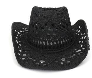 Vintage Straw Cowboy Hat Hand Made Beach Straw Hat Summer Outdoor Men's And Women's Big Brim Sun Hat  Elegant Party Cap Sun Protection Unisex Hats Breathable Hat