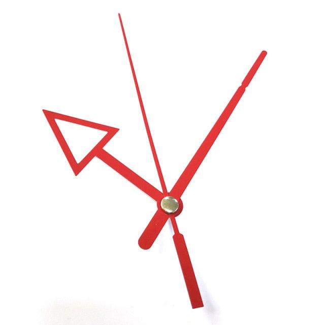 Wall Clock Pointer Clock Watch Kit Accessories 3D Clock Hands Wall Clock for Kitchen Office and Home Art Decor Quartz Clock Movement Mechanism Accessories  Needle Pointer Large Wall Clocks Quartz