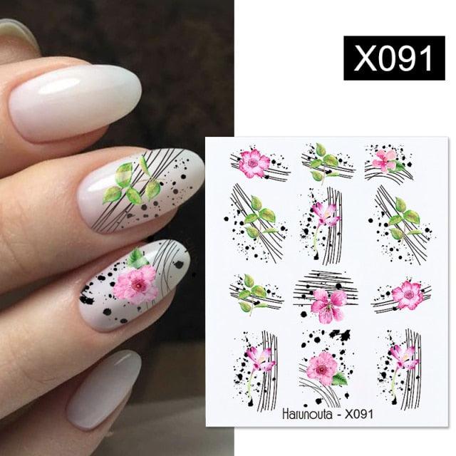 Water Nail Stickers Women Face Sketch Abstract Butterfly Image Sexy Girl Nail Art Decor Sliders Manicures For Nails Decoration Decal Self-Adhesive 3D Wave Design Decoration for Women Girls Tape Nail Art Stickers Decal Decoration