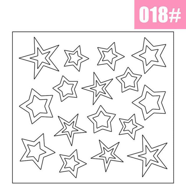 White French Manicure Strip Nail Art Form Fringe Tip Guides Sticker Line Tips Decoration Tool Tattoos Kids Nails Art Decoration Nail Strips Shiny French Tip Guides Stickers French Nail Stickers Form Fringe Guides for Decoration