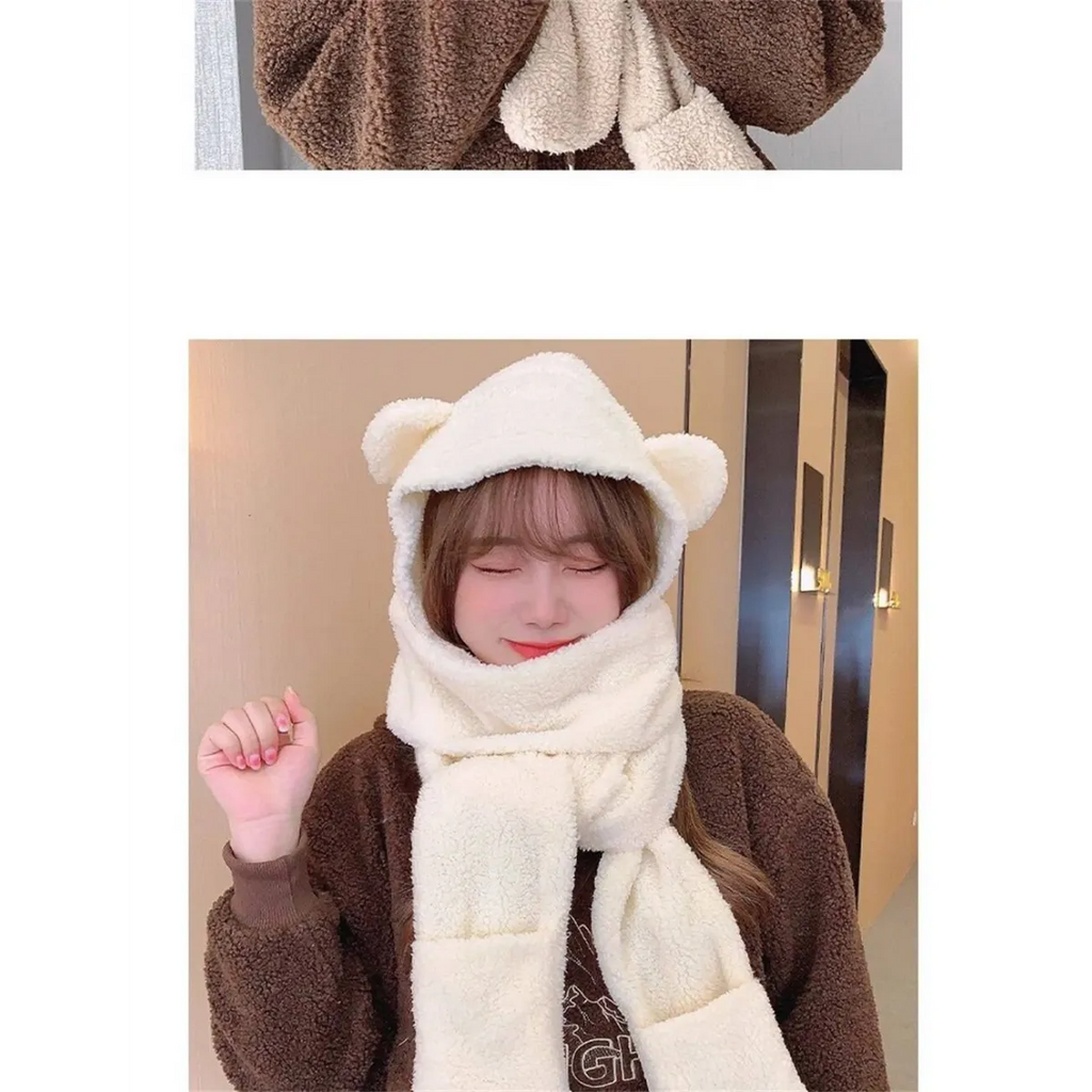 Winter Knitted Cap Sets