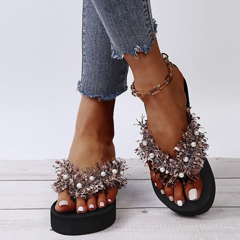 Women Sandals Design Gold Chain Closed Toe Slip On Mules Shoes Flat Heels Square Head Casual Slides Summer Slippers Open Toe Flat Sandals Metal Chain PU Leather Slides Shoes